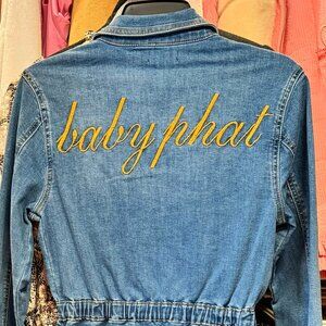 ♡ BABYPHAT Long Sleeve Denim Dress ♡